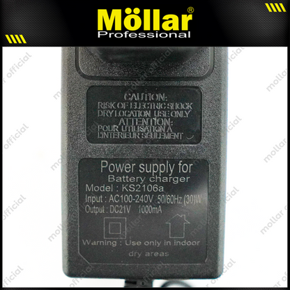 MOLLAR CD-HPW20300 Mesin Jet Cleaner Cordless Baterai 20V