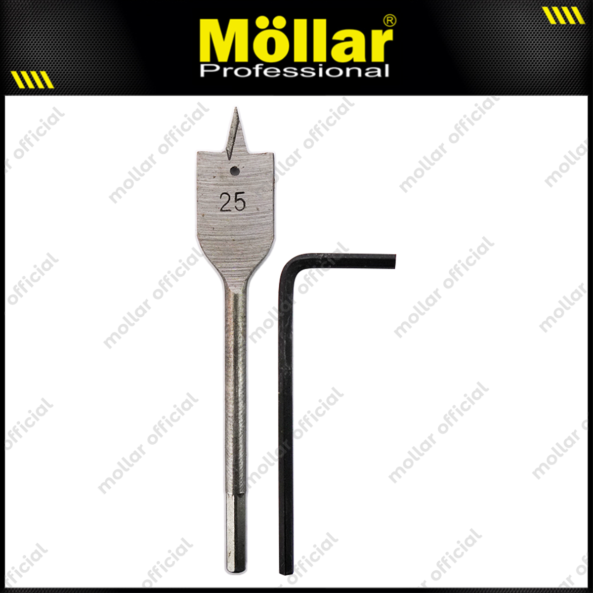 BISON D40135 Hole Saw Set 13 pcs / Mata Bor Holesaw Kayu