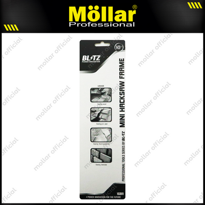 BLITZ 1GBI1 Gagang Gergaji Besi Mini 10" Kuning Hitam