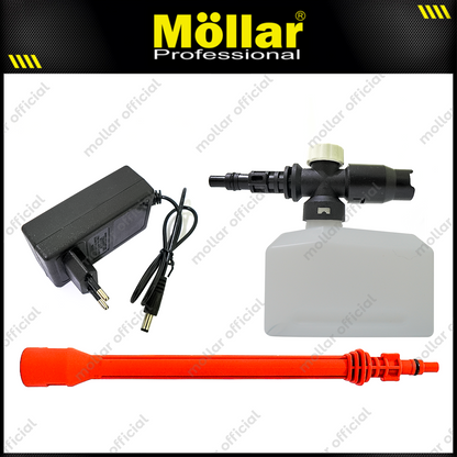 MOLLAR Q8 CD-HPW20501 Mesin Jet Cleaner Cordless Baterai 20V