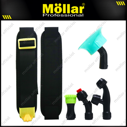 MOLLAR SGLD16-GT-Single Mesin Semprotan Hama Elektrik 12V 16 Liter