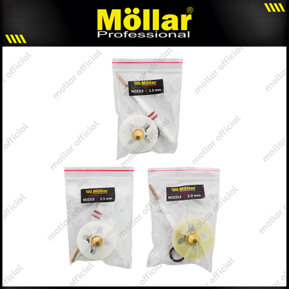 MOLLAR ESG303N Mesin Spray Gun Listrik 3 Nozzle