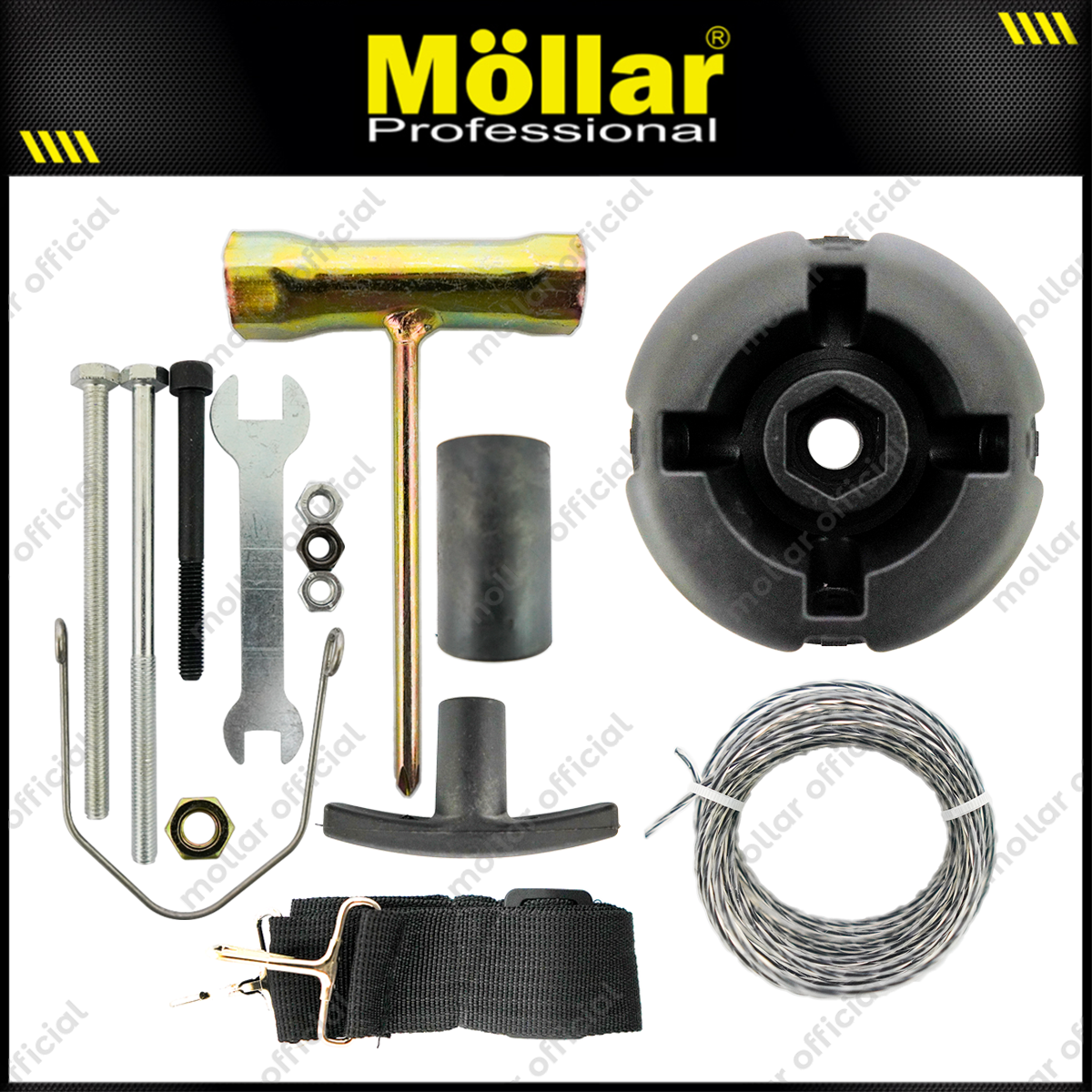 MOLLAR CDGT20600/CDGT900 Mesin Potong Rumput Baterai 20V Brushless