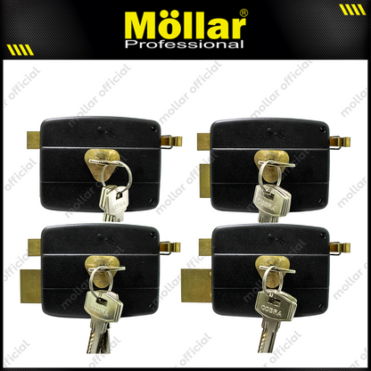 COBRA 6683-5CK Kunci Pintu Besi Cobra Hitam