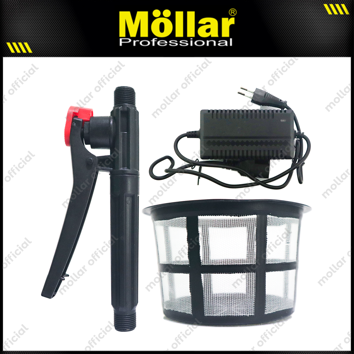 MOLLAR SGLD16-GT-2in1 Mesin Semprotan Hama Elektrik 12V 16 Liter