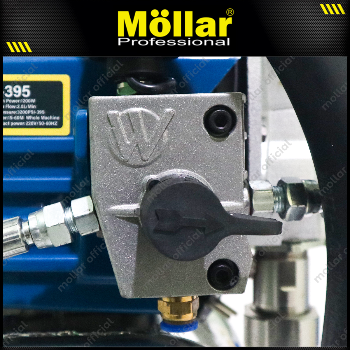 MOLLAR MLR-M395 Mesin Airless Paint Spray Gun