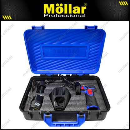 MOLLAR CAG12130 Mesin Gerinda 3" Baterai 12V / Cordless Angle Grinder