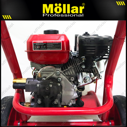 MOLLAR HPW2500E Mesin Jet Cleaner Bensin 7 HP 170 Bar / Gasoline High Pressure Washer