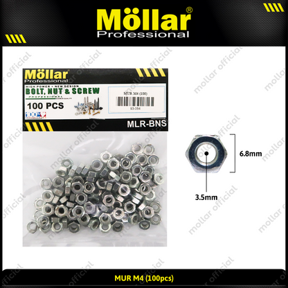 MOLLAR 93-064 Mur M4 - 100 pcs