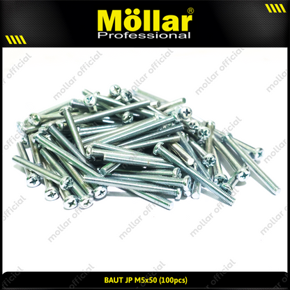MOLLAR 93-116 Baut JP M5 x 50 - 100 pcs