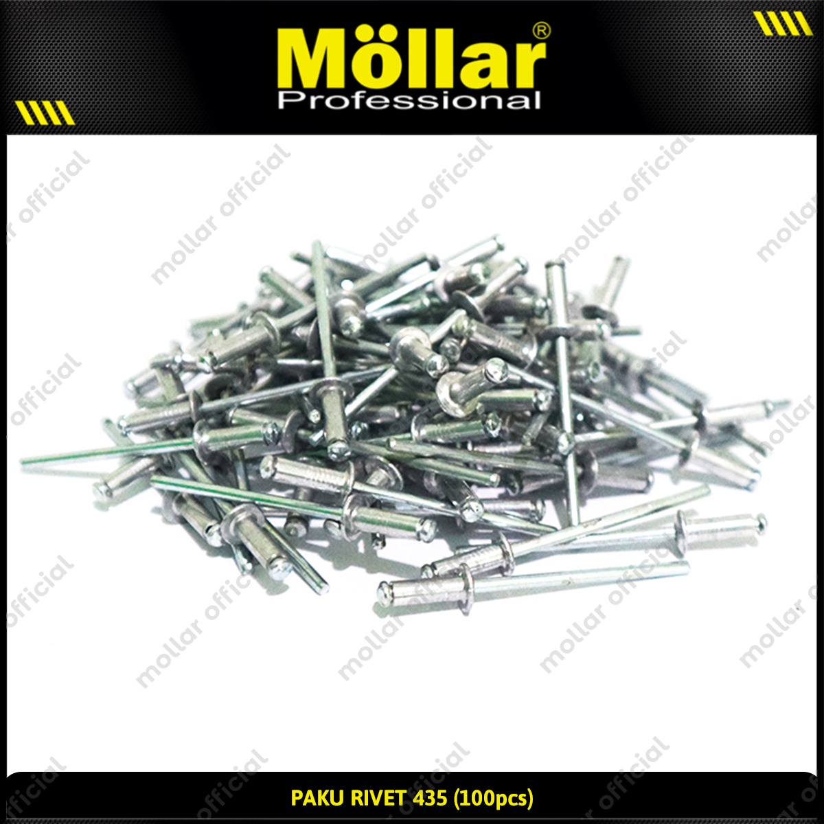 MOLLAR 93-137 Paku Rivet 435 - 100 pcs