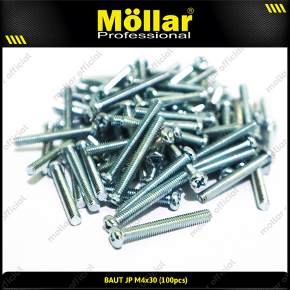 MOLLAR 93-101 Baut JP M4 x 30 - 100 pcs