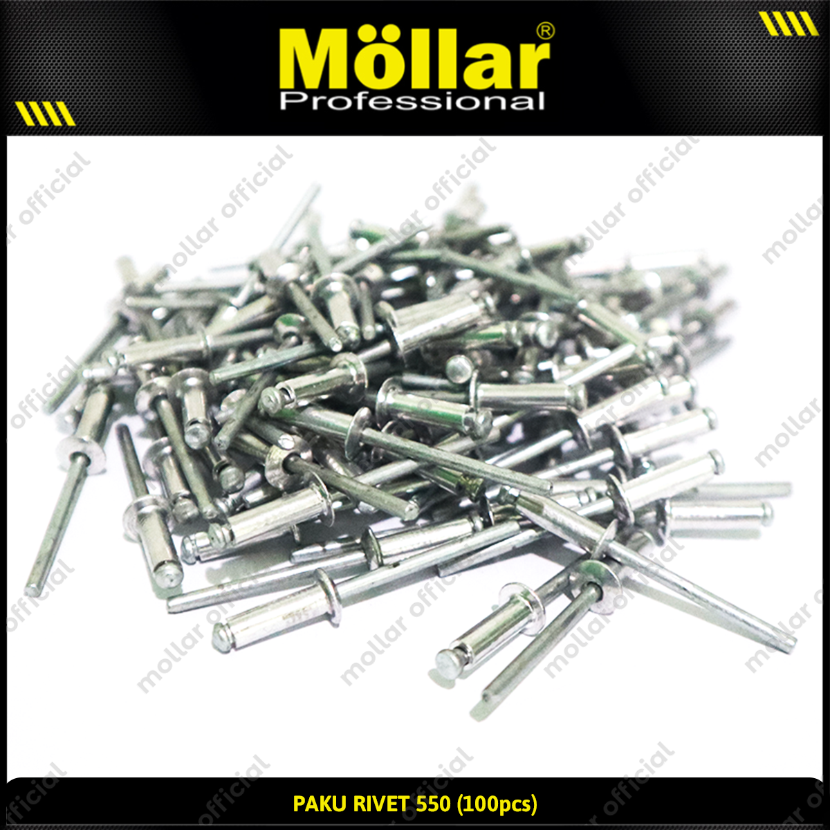 MOLLAR 93-144 Paku Rivet 550 - 100 pcs