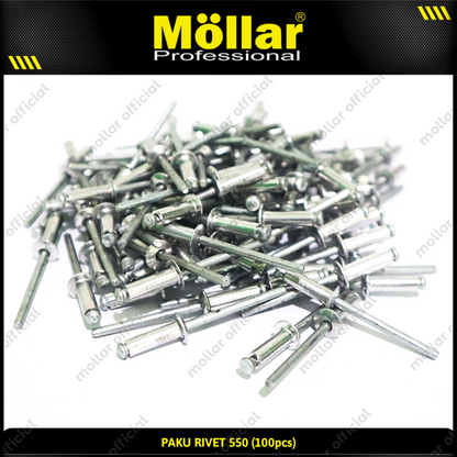 MOLLAR 93-144 Paku Rivet 550 - 100 pcs