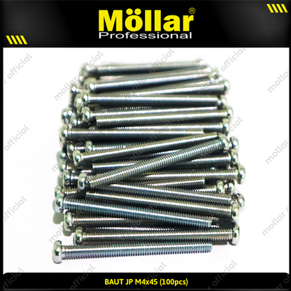 MOLLAR 93-104 Baut JP M4 x 45 - 100 pcs