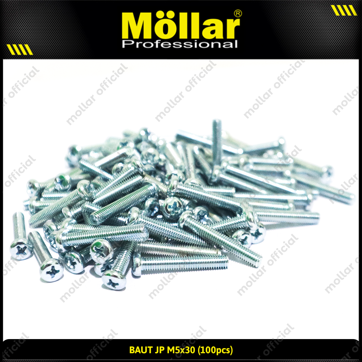 MOLLAR 93-112 Baut JP M5 x 30 - 100 pcs