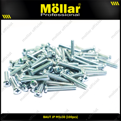 MOLLAR 93-112 Baut JP M5 x 30 - 100 pcs