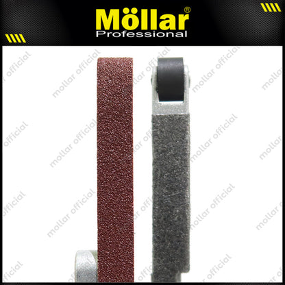 MOLLAR EBS023 Adaptor Belt Sander Mesin Gerinda 4"