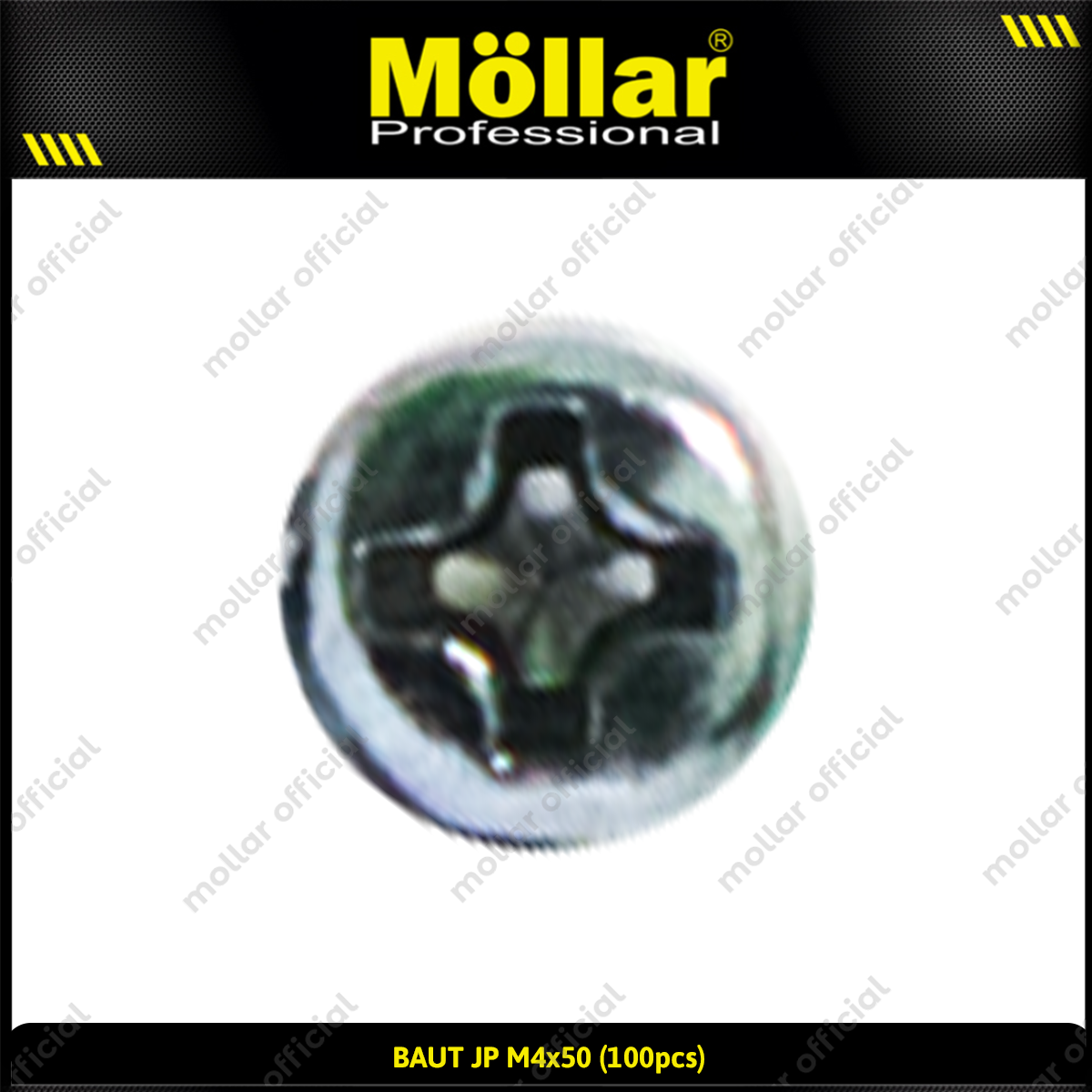 MOLLAR 93-105 Baut JP M4 x 50 - 100 pcs