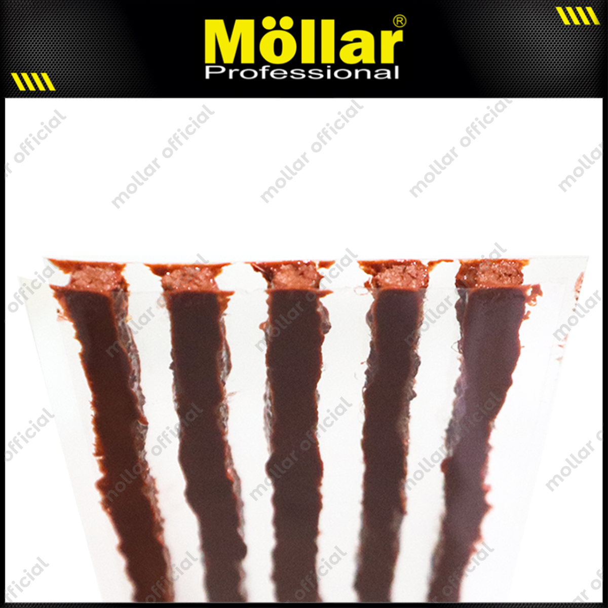 MOLLAR B15210 Isi Ulang Karet Ban Tubles 8" x 6 mm / Refill Cacing