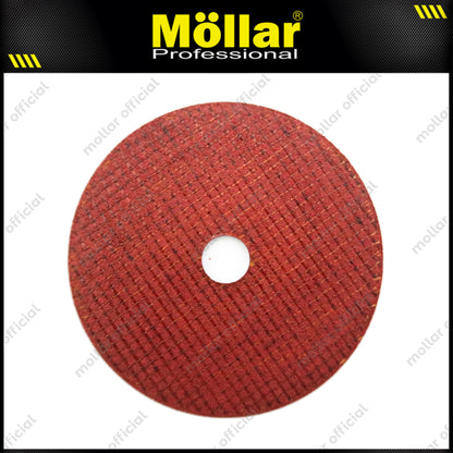 MOLLAR 1 pak 50 pcs Merah Cutting Wheel 4" Mata Gerinda Potong Besi