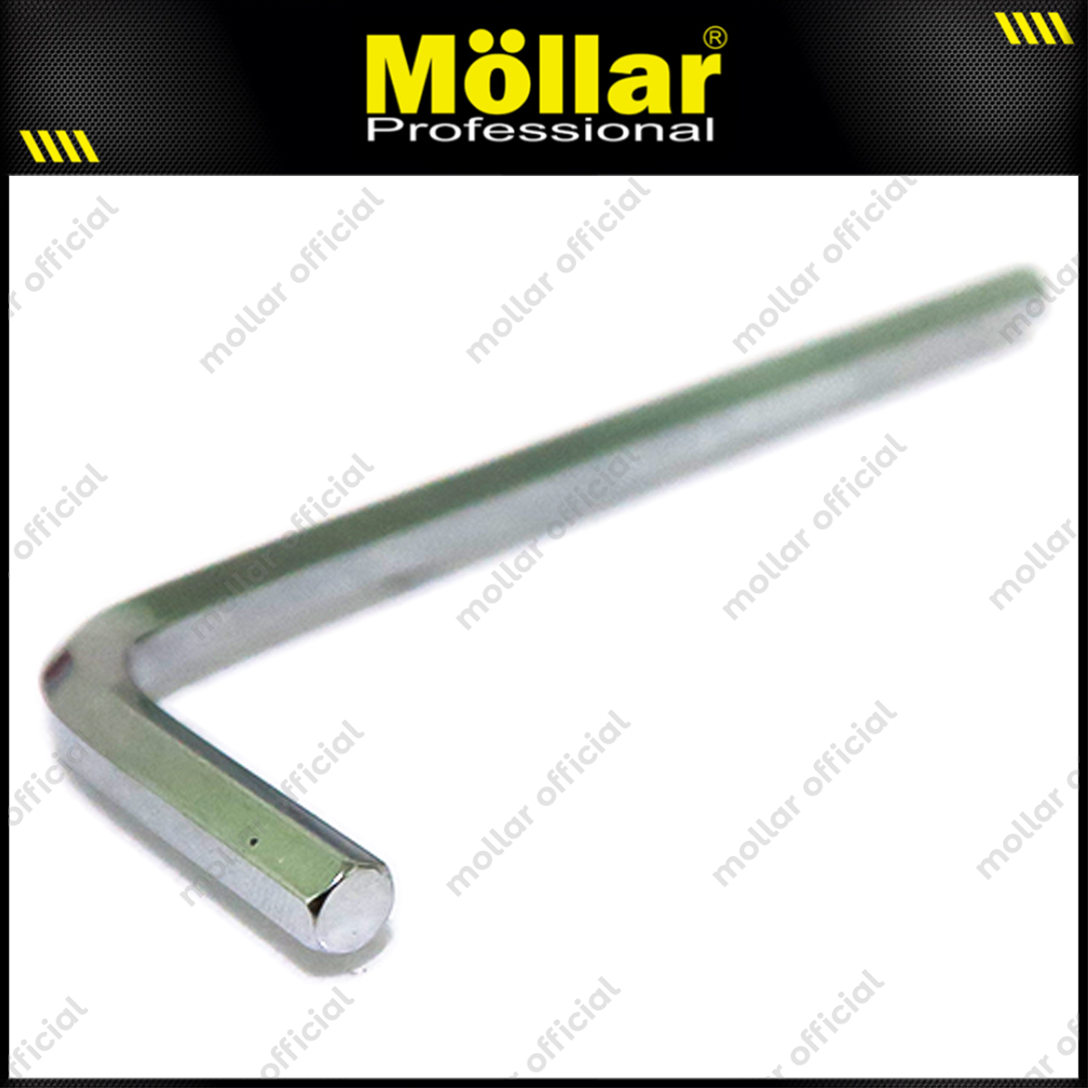 MOLLAR L-HS4M Kunci L Pendek Flat 4 mm