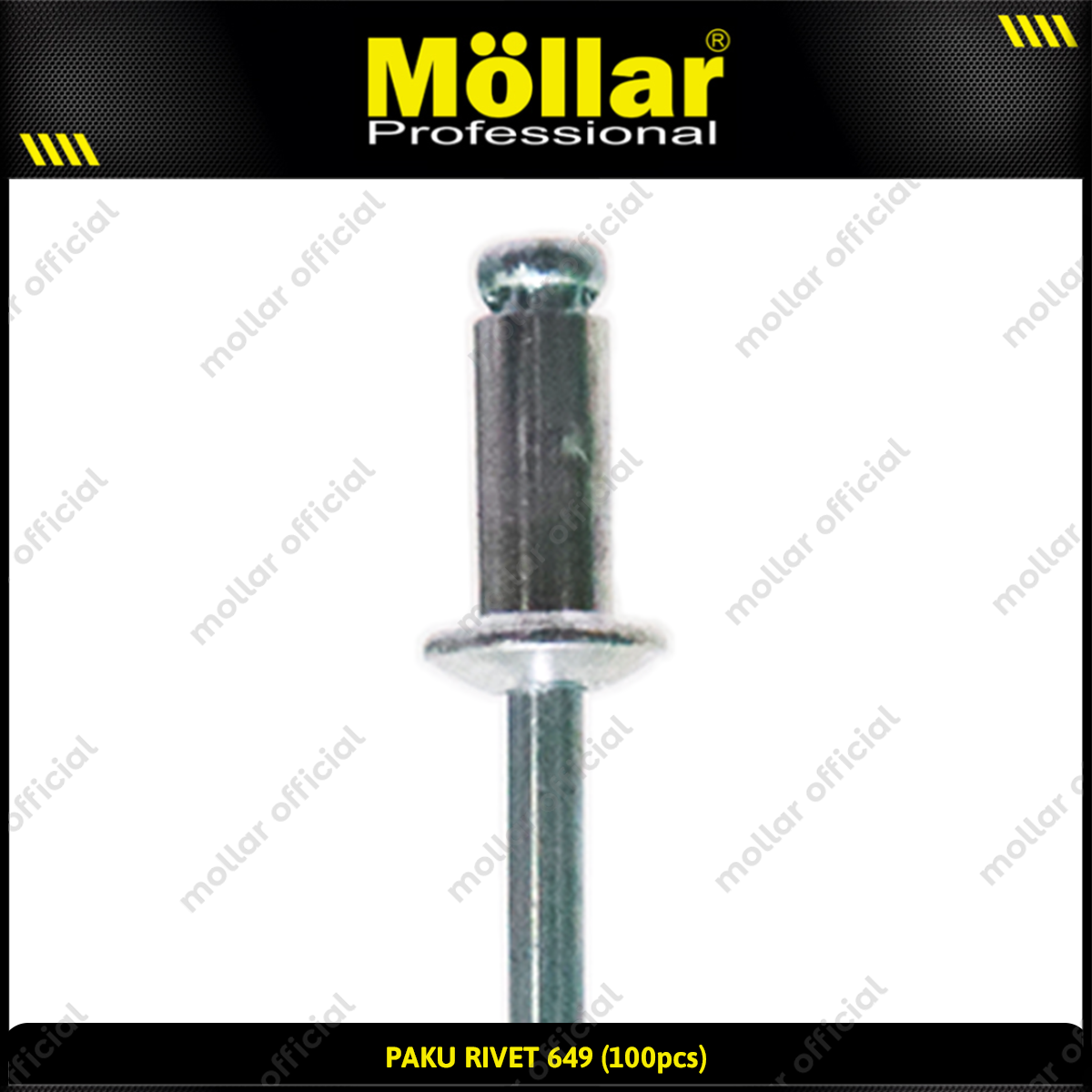 MOLLAR 93-147 Paku Rivet 649 - 100 pcs