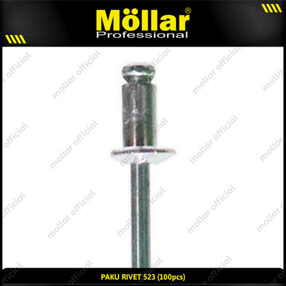 MOLLAR 93-140 Paku Rivet 523 - 100 pcs