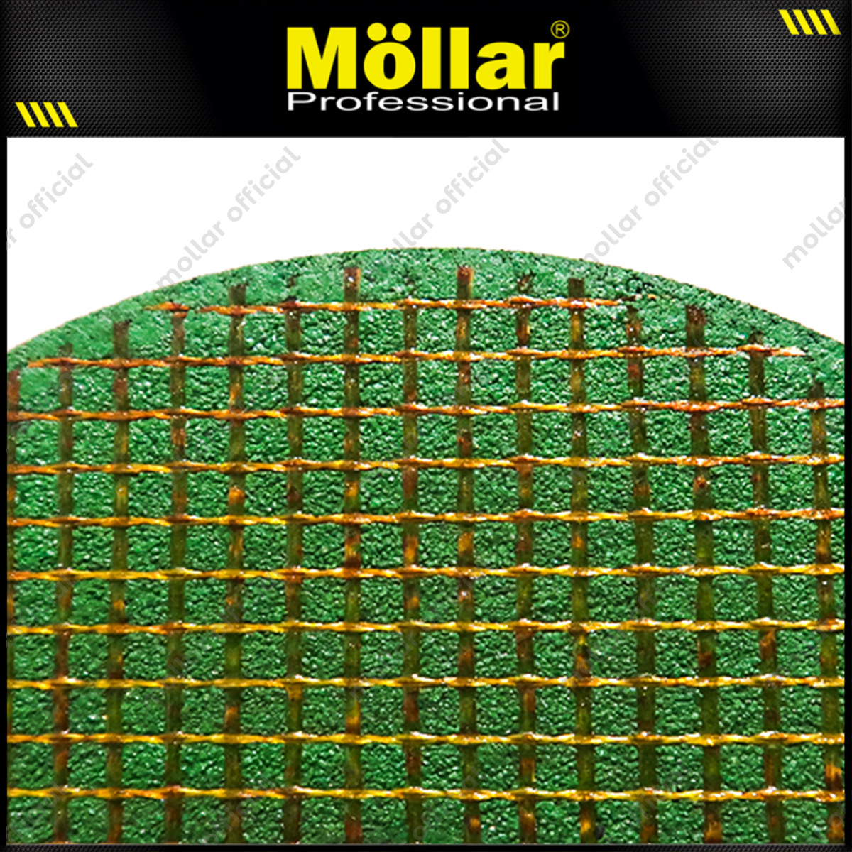 MOLLAR 1 Pak 50 PC Mata Gerinda Potong Besi Stainless Cutting 4x1 GRN