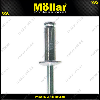 MOLLAR 93-137 Paku Rivet 435 - 100 pcs