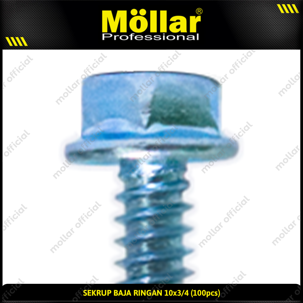 MOLLAR 93-003 Baja Ringan 10 x 3/4 - 100 pcs