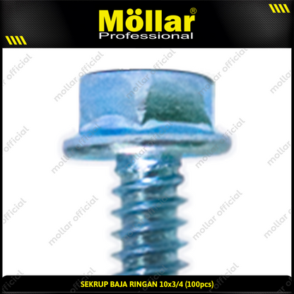 MOLLAR 93-003 Baja Ringan 10 x 3/4 - 100 pcs