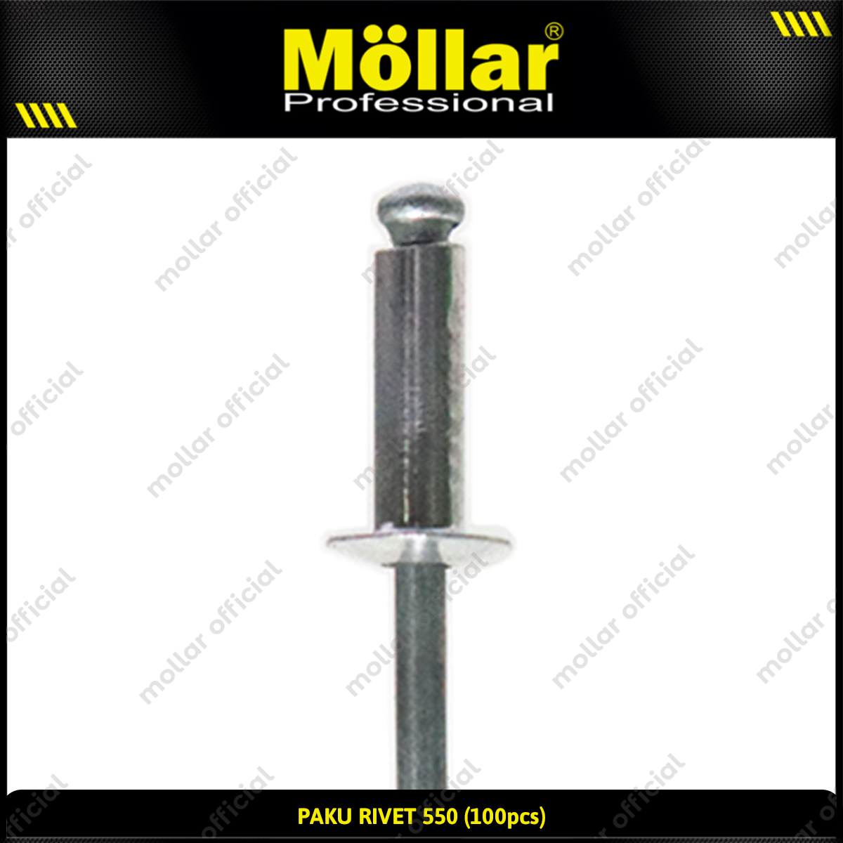 MOLLAR 93-144 Paku Rivet 550 - 100 pcs