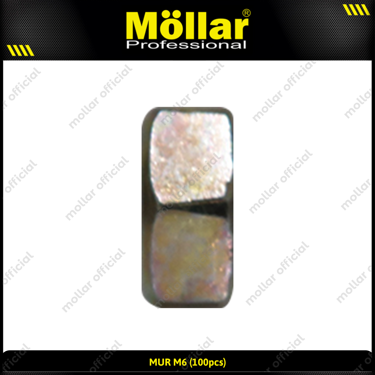 MOLLAR 93-066 Mur M6 - 100 pcs