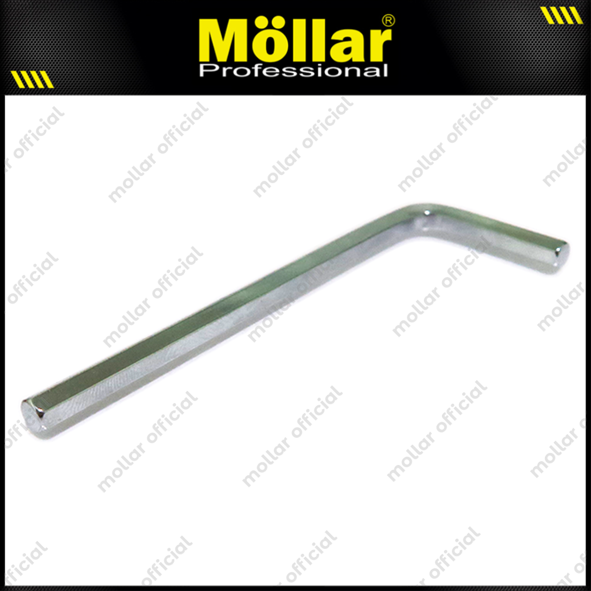 MOLLAR L-HS4M Kunci L Pendek Flat 4 mm