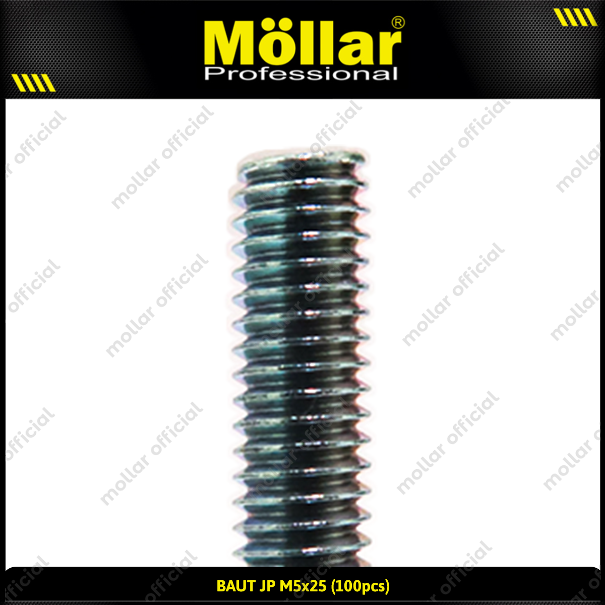 MOLLAR 93-111 Baut JP M5 x 25 - 100 pcs