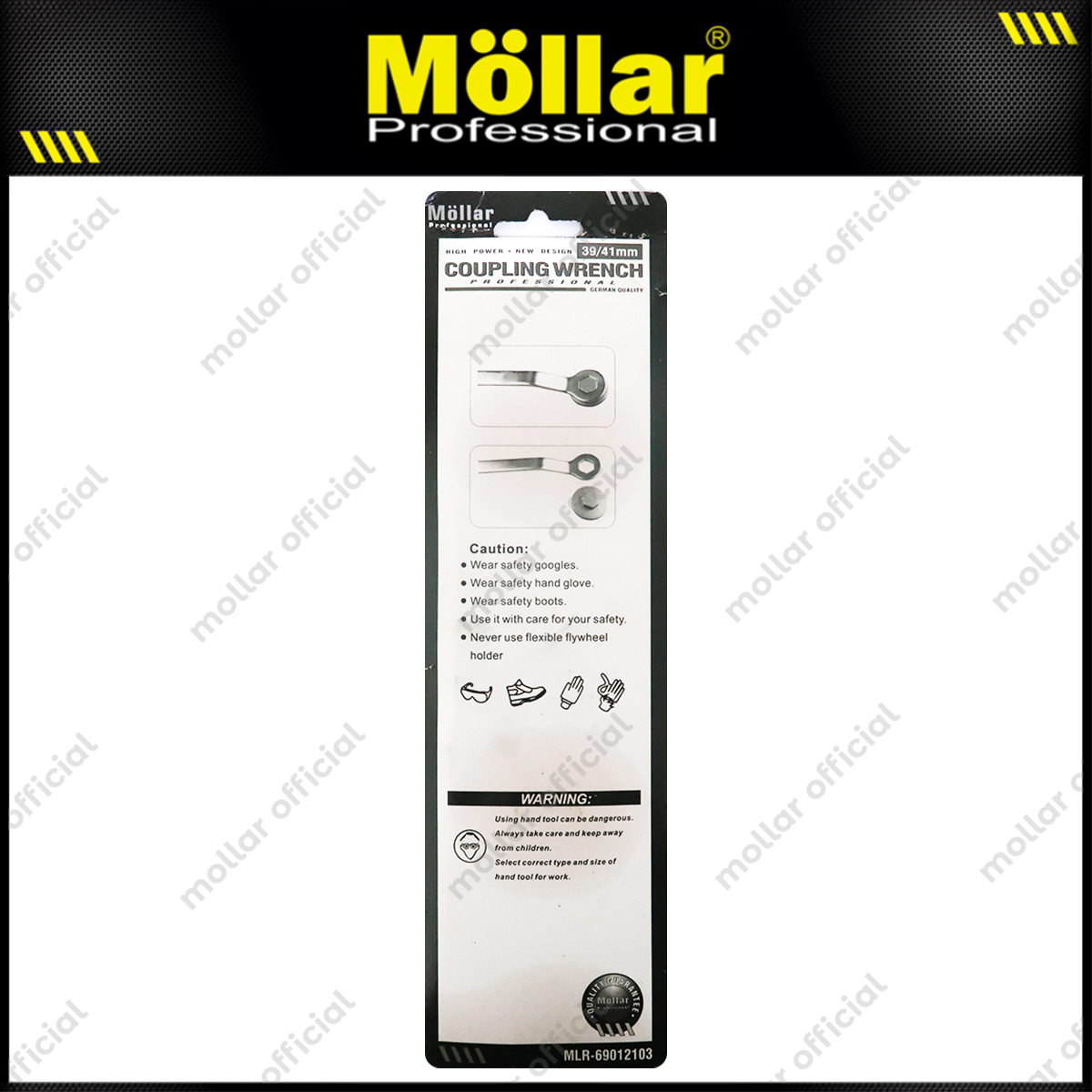 MOLLAR MLR-69012103 Kunci Kopling Matic 39-41 mm / Coupling Nut Wrench