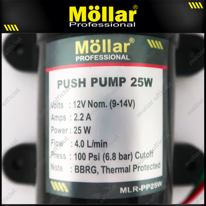 MOLLAR PP25M Pompa DC 12V Sprayer / Push Pump