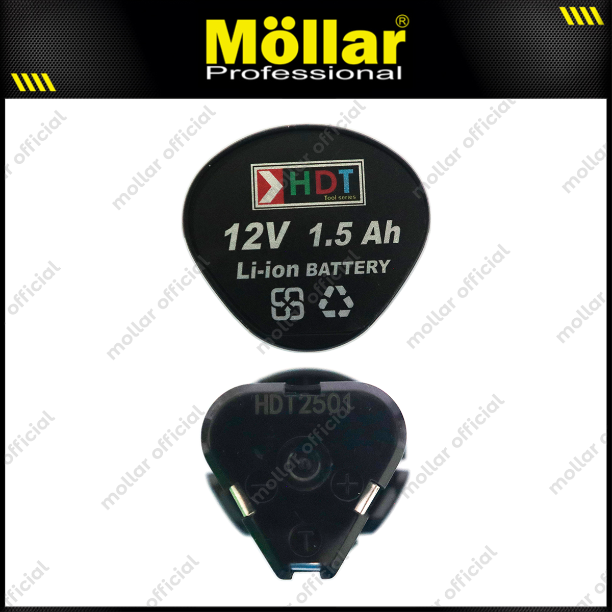 HDT CDD405E Mesin Bor 1 Baterai 12V / Cordless Drill