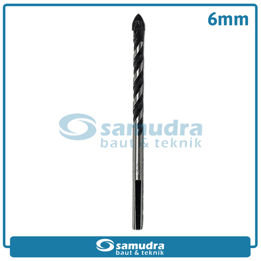 K55 K55-ER-CGD-060 Mata Bor Tombak 6 mm Pelubang Beton Keramik