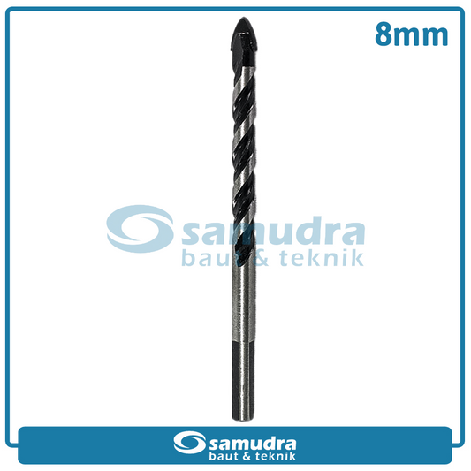 K55 K55-ER-CGD-080 Mata Bor Tombak 8 mm Pelubang Beton Keramik