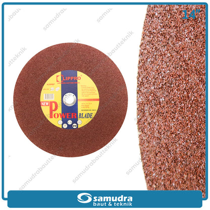 LIPPRO 89214 Mata Gerinda Potong Besi 14" / Cut Off Wheel Power Blade