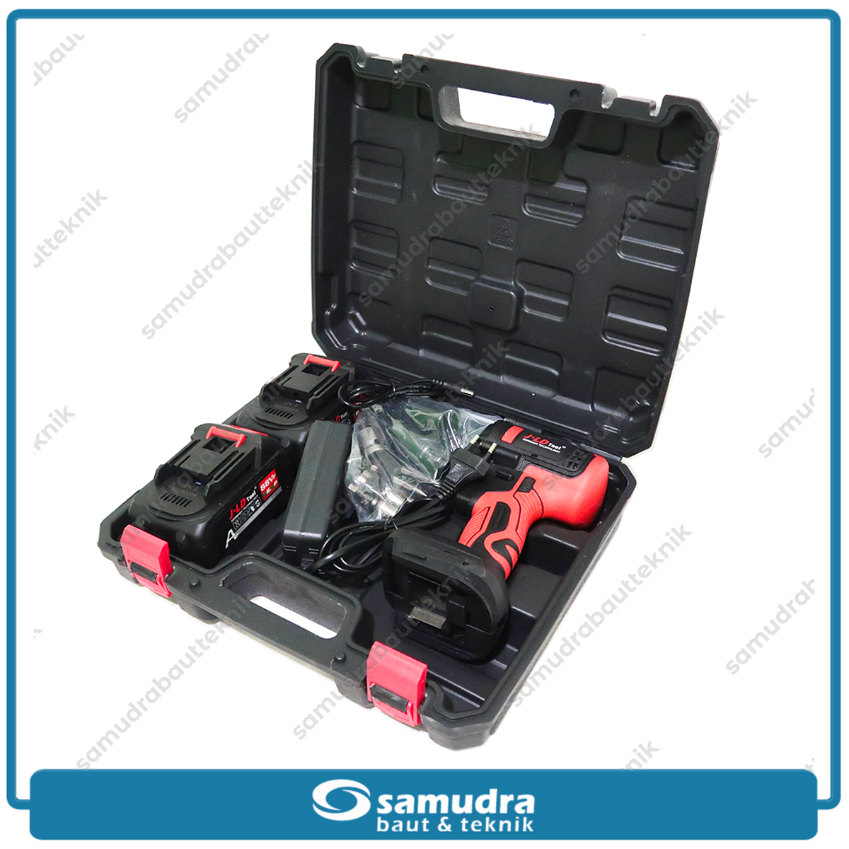 JLD JV88-48V Cordless Impact Wrench 48V - 2 Baterai