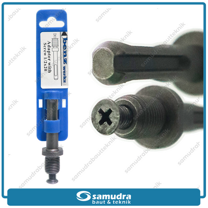 BENZ Adaptor 1/2" Mata Bor SDS Rotary Hammer