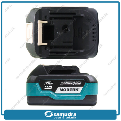 MODERN Baterai 20V 4.0 A Cordless Power Tools untuk M-65