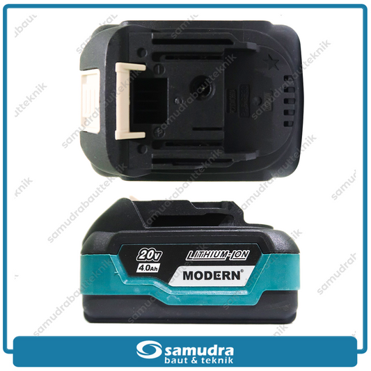 MODERN Baterai 20V 4.0 A Cordless Power Tools untuk M-65