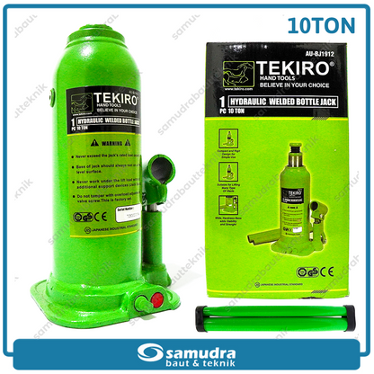 TEKIRO AU-BJ1912 Dongkrak Botol Tipe Baru 10 Ton