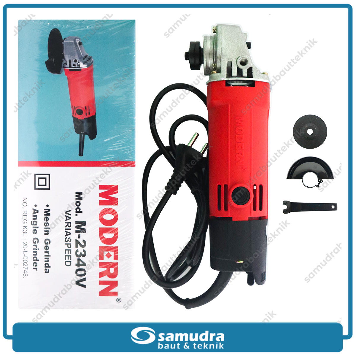 MODERN M-2340V Mesin Gerinda Listrik 4" Variable Speed