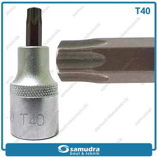 LIPPRO 3410TT-T40 Mata Sok Bintang 1/2" T40