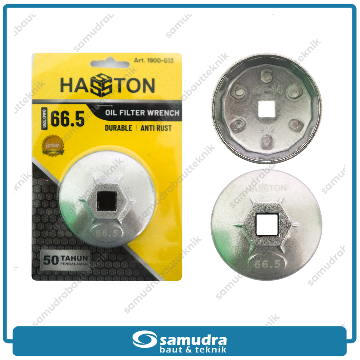 HASSTON 1900-013 Kunci Oli Filter Mangkok 66.5 mm
